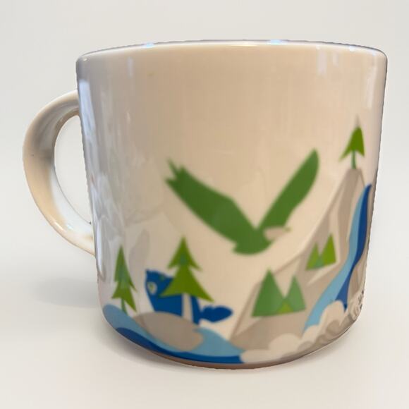 Starbucks Coffee Vancouver Island You Are Here Collection 2016 Mug Cup 14 oz - Picture 2 of 5